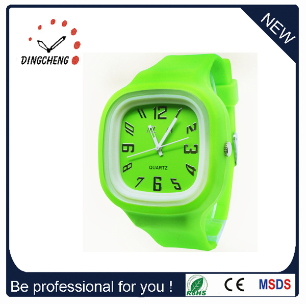 Newest Geneva Silicone Jelly Sports Watch (DC-081)