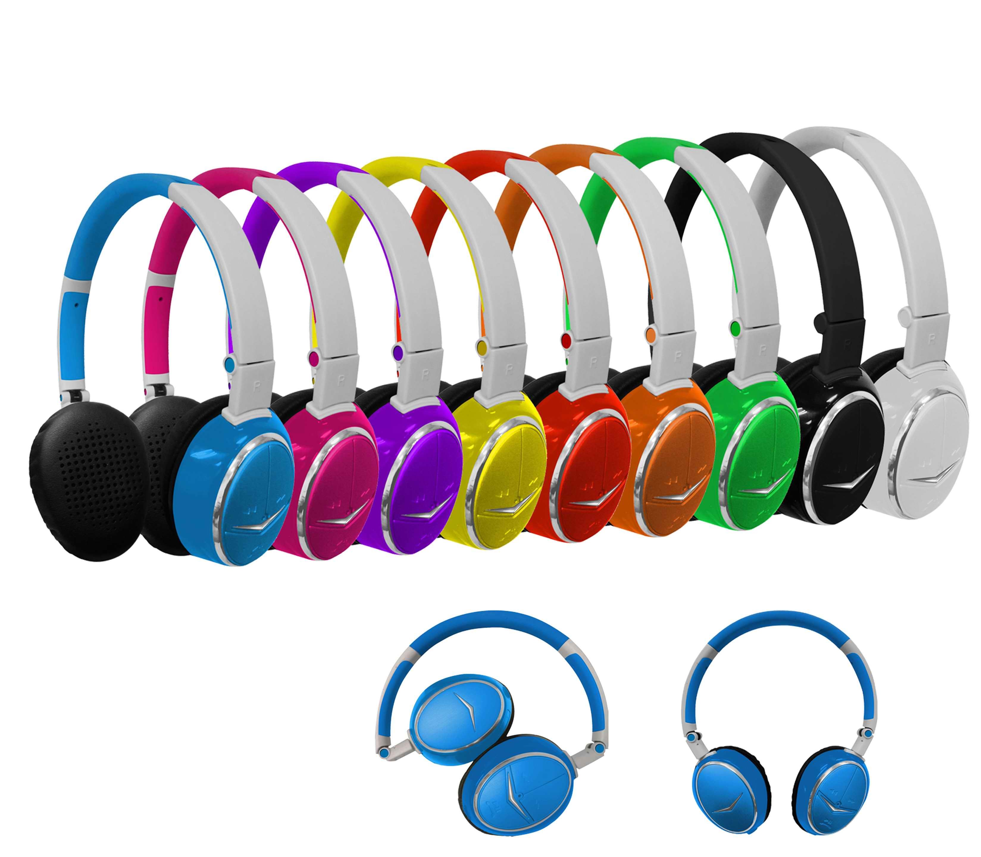 Colorful Clarity Hi Fi Bluetooth Headsets for Sale