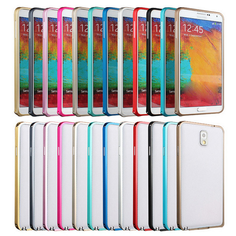 Ultra Slim Thin Aluminum Metal Bumper Case Cover for Samsung Galaxy Note 3