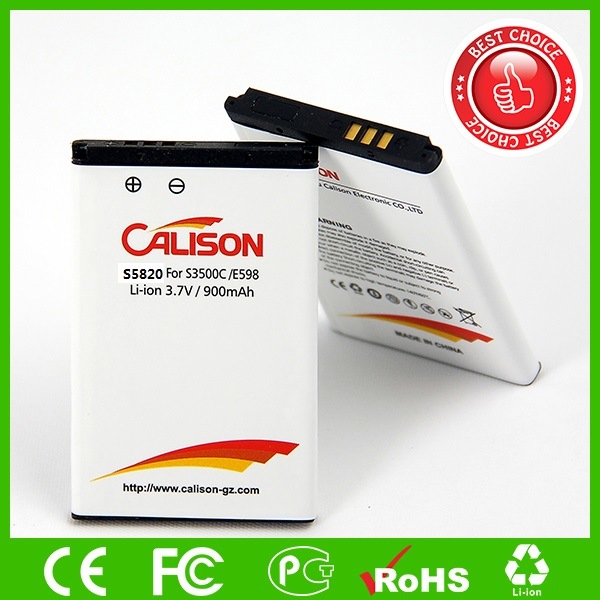 Rechargeable Mobile Phone Battery S5820 for Samsung