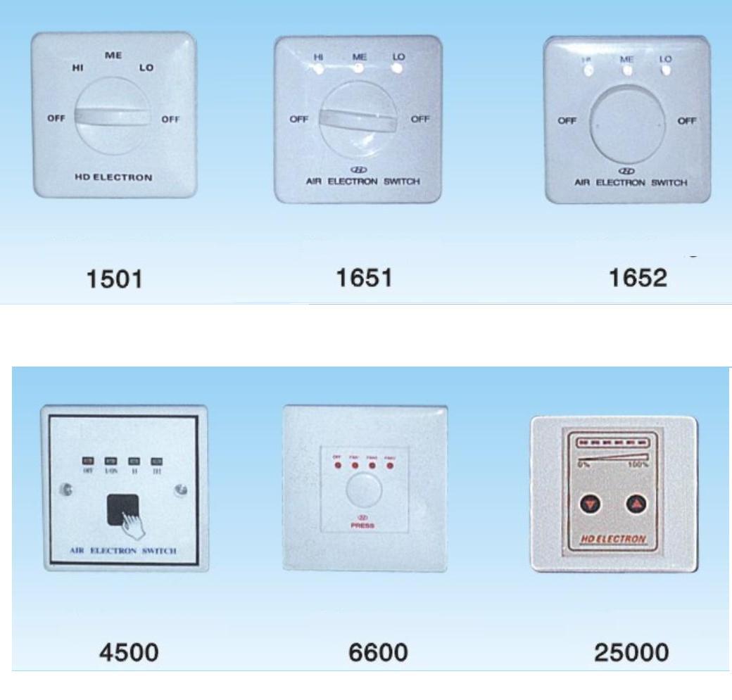 3-Speed Switches on Central Air Conditioner