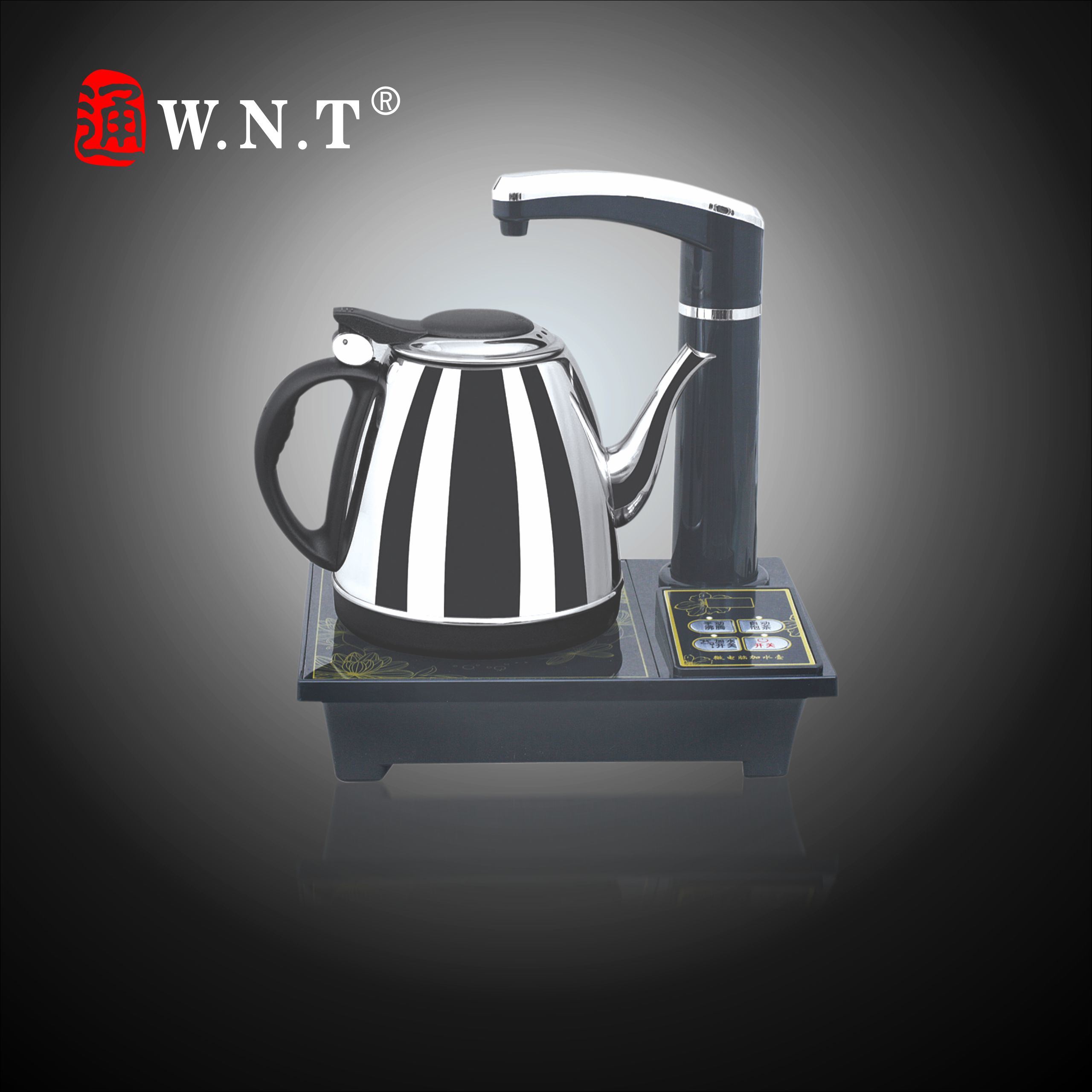 Cordless Stainless Steel Electric Water Kettle (ET608)