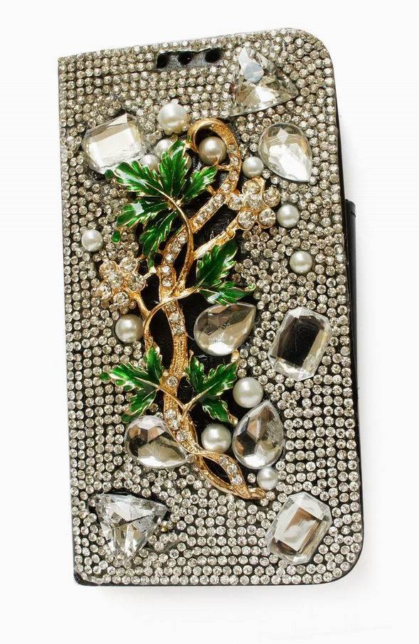 Full Diamond Decoration Mobile Phone Bag for S5