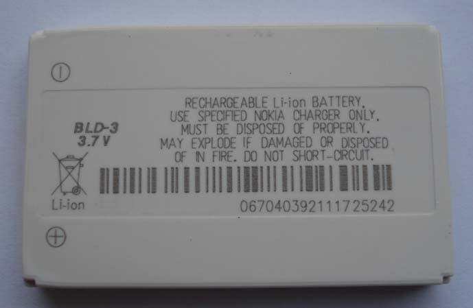 Mobile Phone Battery for Nokia BLD-3