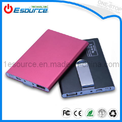 2014 Hot Selling Protable 3000mAh Solar Power Bank