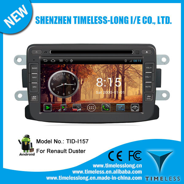 Android System Car Radio for Renault Duster with GPS iPod DVR Digital TV Bt Radio 3G/WiFi (TID-I157)