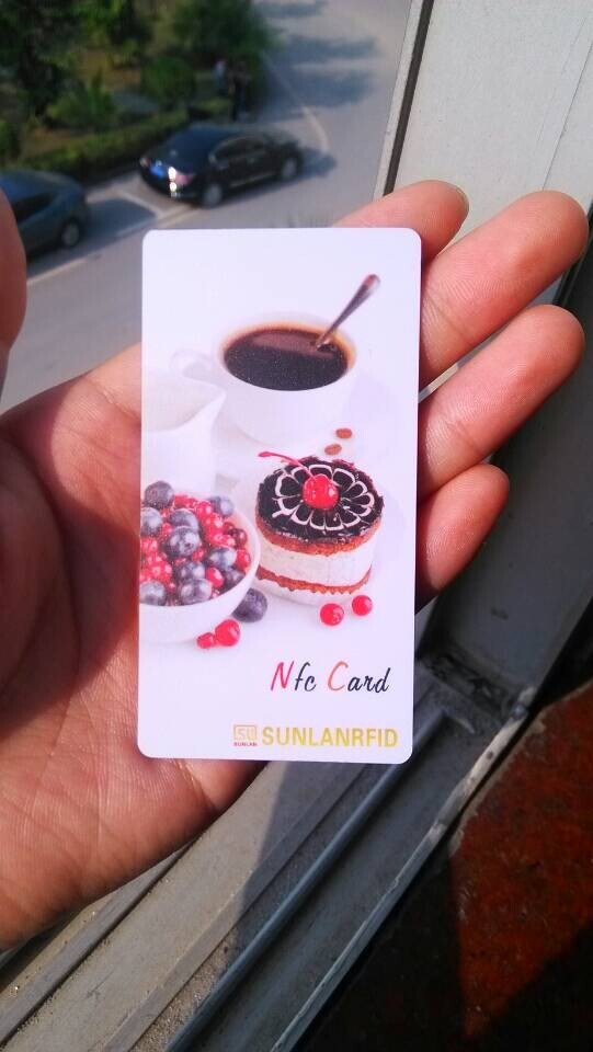 Frosted Finished Nfc Business Cards