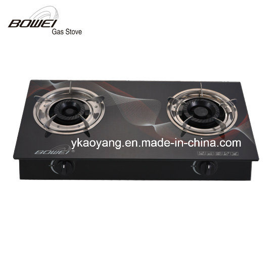 Tempered Glass Commercial Kitchen Gas Stoves