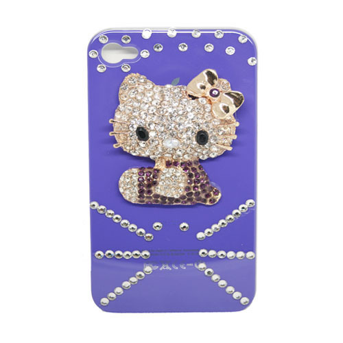 Cell Phone Accessory Czech Crystal Case for iPhone 4/4s (AZ-C028)