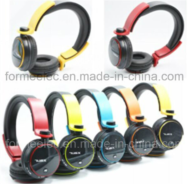 Wired Headphone W/ TF FM Tx608W Wired Headset