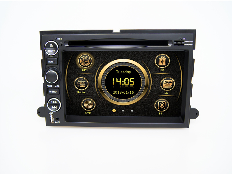 in Car Central Multimedia DVD Player Audio Stereo for Ford Mustang