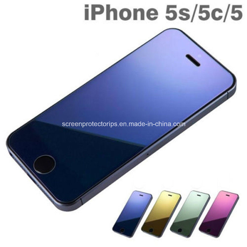 Ultra Clear Color Tempered Glass Screen Protector for iPhone 5 Cell Phone Accessories