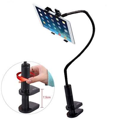 Hot Sale Firm Adjustable Mobile Holder for iPad on Bed, Desk, Table