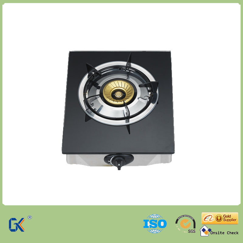 Single Burner Glas Gas Stove (GK-TGSB02)