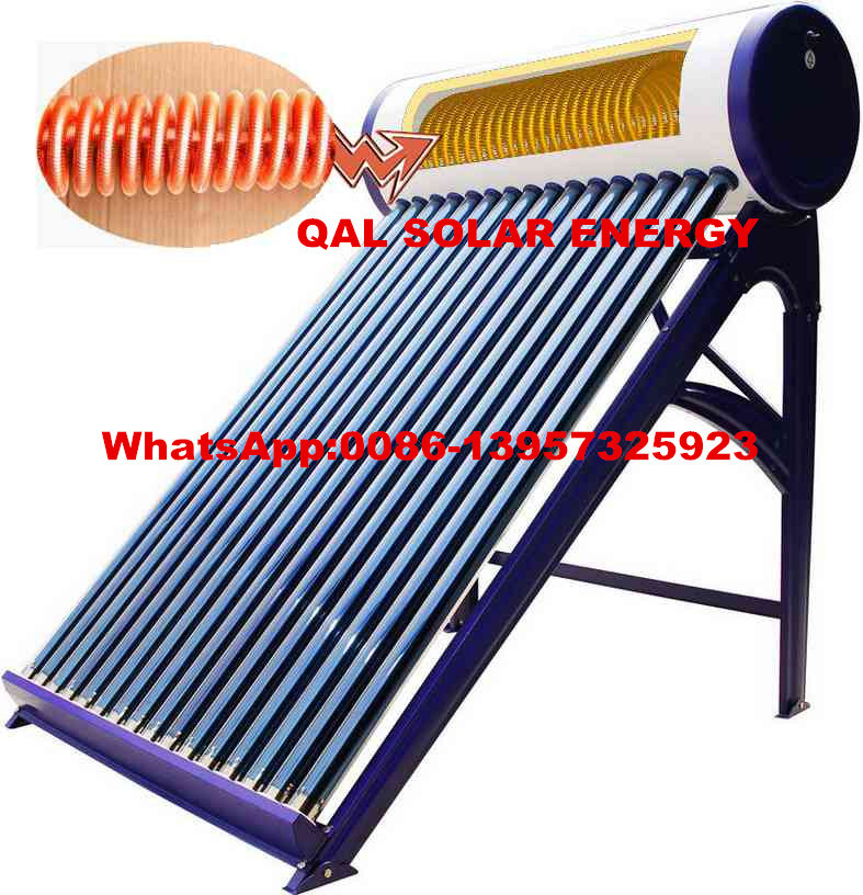 Copper Coil Solar Water Heater