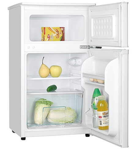 65L Under Counter Double Door Refrigerator