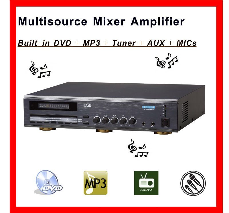 Multi Source PA Amplifier (SX-116)