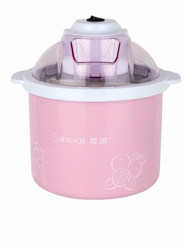 2014 Fashion and Cute Mini Design 8W Electric Ice Cream Maker 1.5L