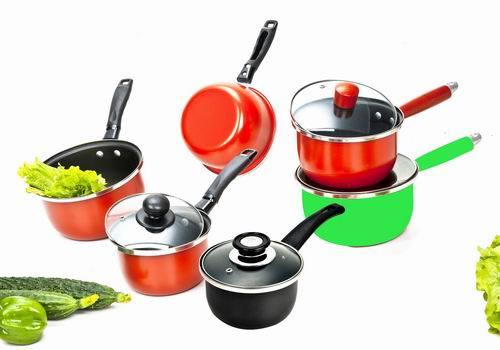 Non Stick Carbon Steel Sauce Pots (CJ09021)