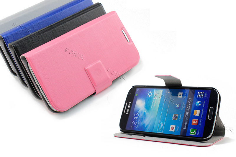 PU Booklet Mobile Phone Cases for S5