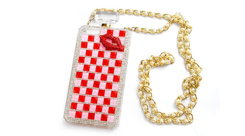 Cute Chain Mobile Decoration Case