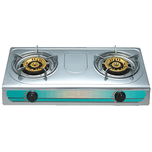 2-Burner Stainless Table Gas Stove (T-A2009) 