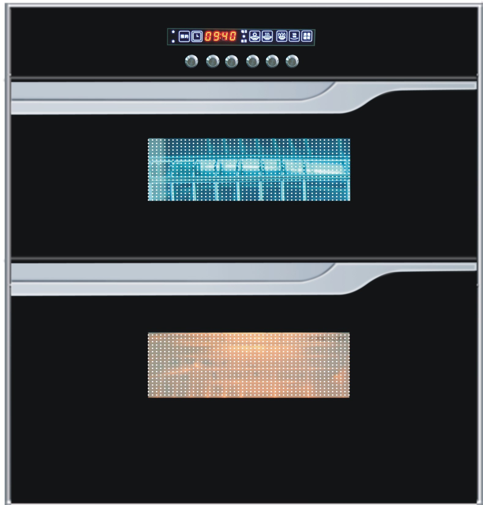 Coated Glass Ozone Disinfection Cabinet (QW-K8-17)