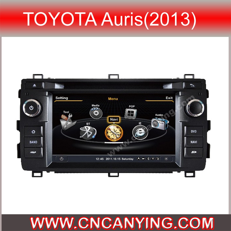 Special Car DVD Player for Toyota Auris (2013) with GPS, Bluetooth. with A8 Chipset Dual Core 1080P V-20 Disc WiFi 3G Internet (CY-C308)