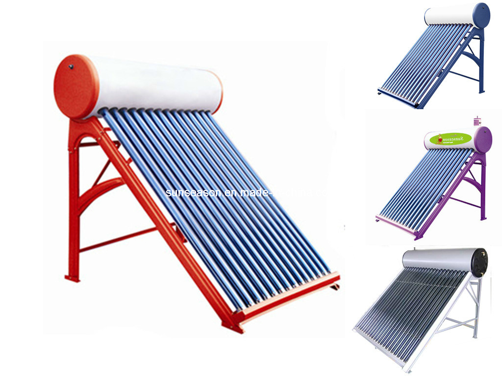 Compact Unpressurized Solar Hot Water Heater