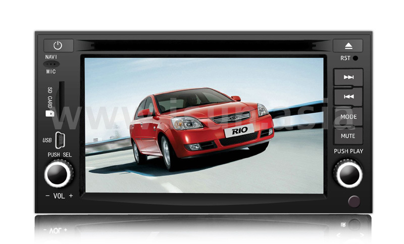 Car GPS Navigation for KIA Rio with 2 DIN (TS6822)