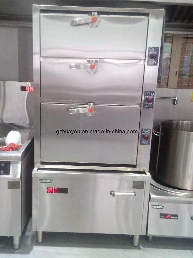 Stainless Steel Steam Cooker for Commercial Restaurant Kitchen