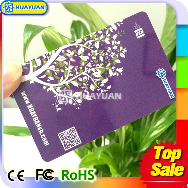 Plastic Smart RFID MIFARE Claasic 1K Business Card