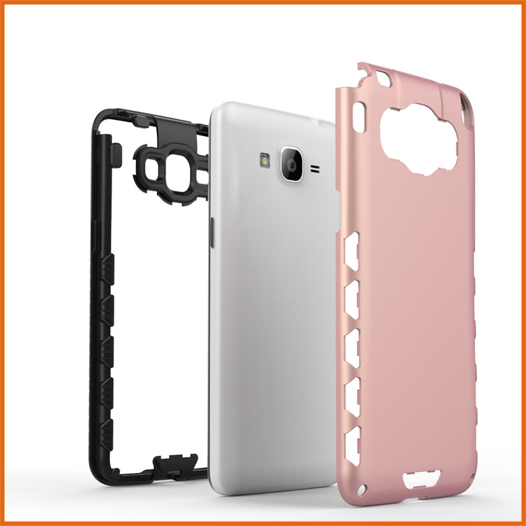 Combo TPU PC Mobile Phone Cover for Samsug Galaxy G530