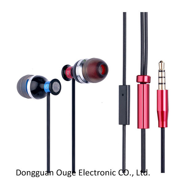 China Factory Price New Design Metal Earphone (OG-EP-6531)