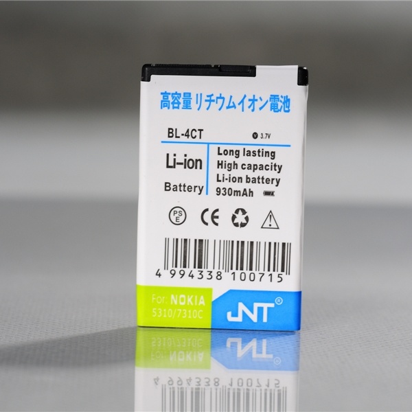 Hot! ! ! Original Mobile Battery with High Capacity 800mAh Bl-CT for Nokia