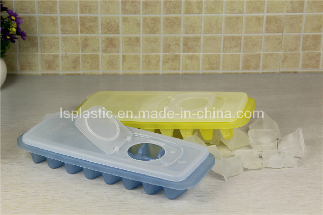 Plastic Ice Cube Tray Mold (LS-7001)