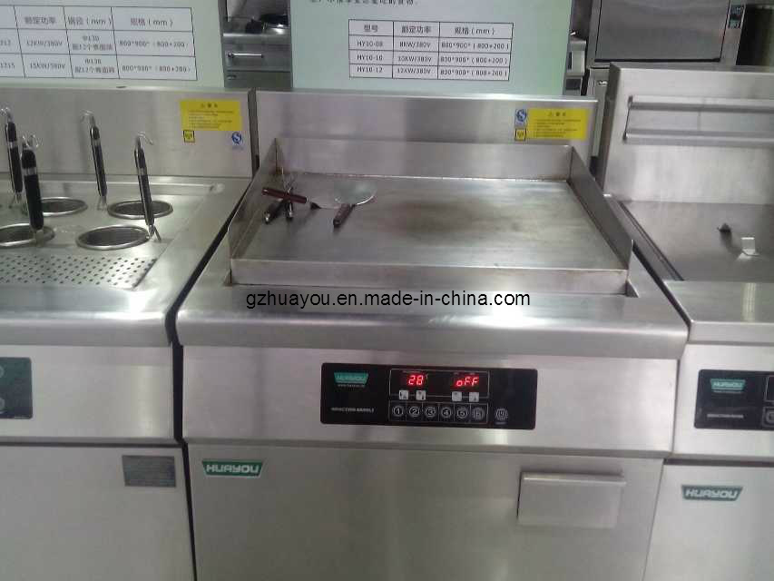 CE Standard Commercial Induction Grill