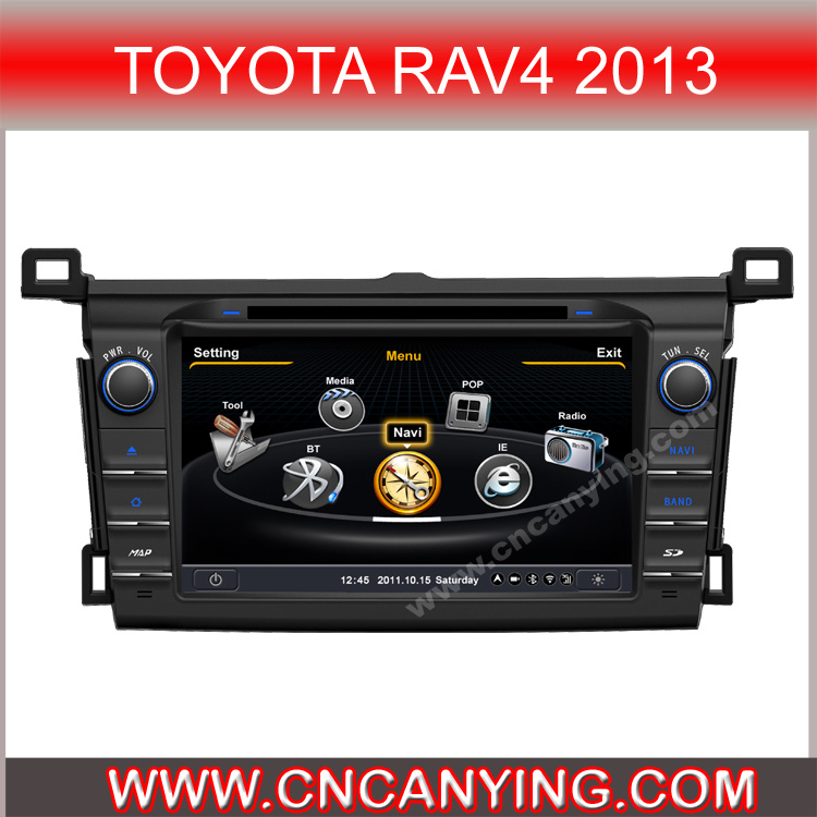 Special Car DVD Player for Toyota RAV4 (2013) with GPS, Bluetooth. with A8 Chipset Dual Core 1080P V-20 Disc WiFi 3G Internet (CY-C247)