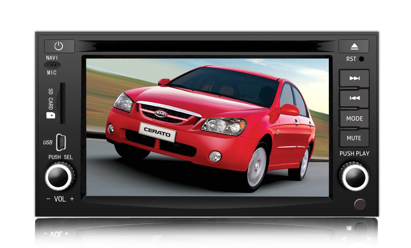 Car DVD Player with GPS for KIA Cerato (TS6822)