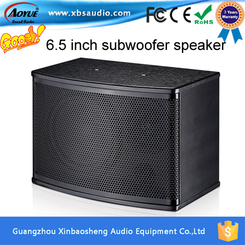 Professional Audio Dual 6.5 Inch Loud Passive DJ Bass Speaker