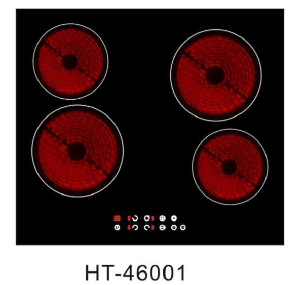 Newest Design 4 Burner Ceramic Plate Ceramic Cooker