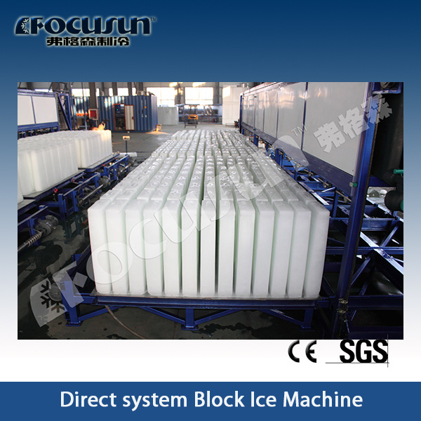 Focusun High Quality 10tpd 20tpd 25kg 50kg Block Ice Making Machine Maker
