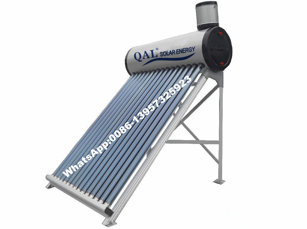 Compact Low Pressure Vacuum Tube Solar Water Heater