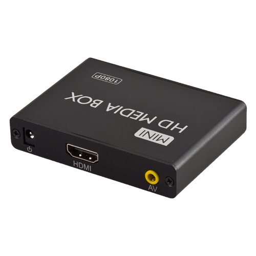 Mini Full HD 1080P Media Player with HDMI AV USB SD MMC