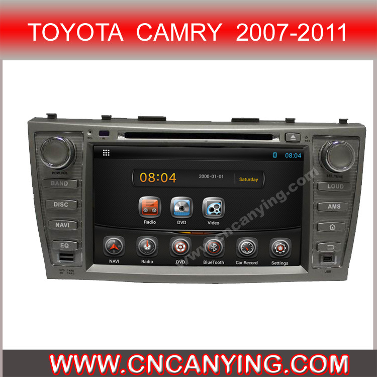 Car DVD Player for Pure Android 4.4 Car DVD Player for Toyota Camry with A9 CPU Capacitive Touch Screen GPS Bluetooth (AD-8006)