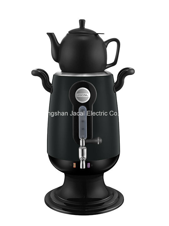 3.2L Stainless Steel Samovar (with porcelain/glass teapot) [T18g]