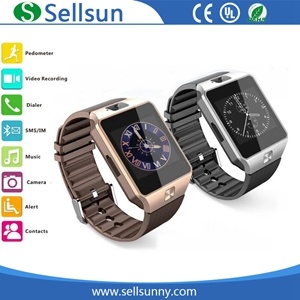 Smart Watch Dz09 Support with Camera Fashion Men Watch and Music player Bluetooth Wrist Watch 2016