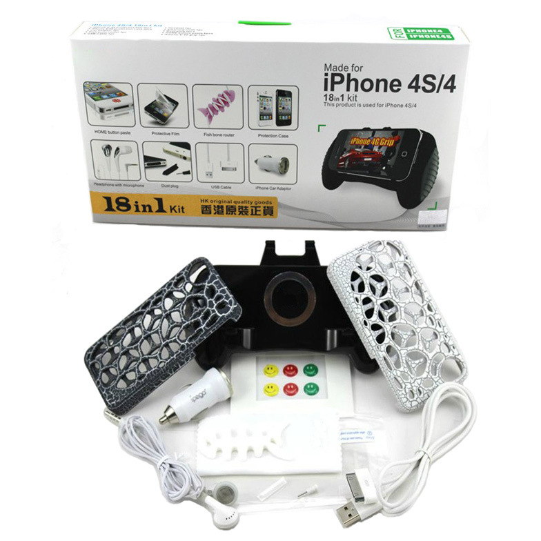 Accessories 18 in 1 Kit for iPhone 4/4s