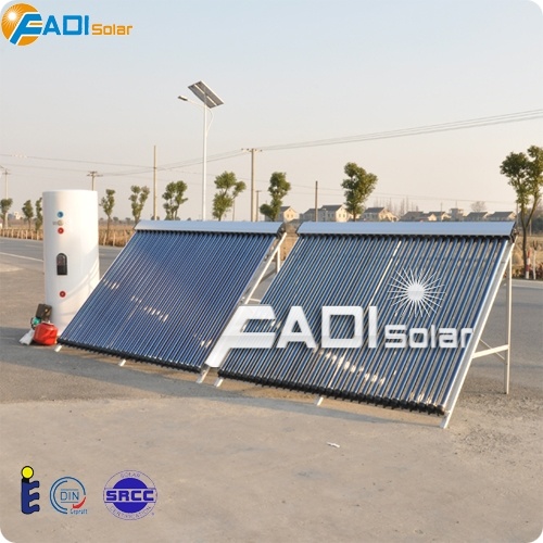 Heat Pipe Solar Water Heaters (Double Coiler 500Liter)