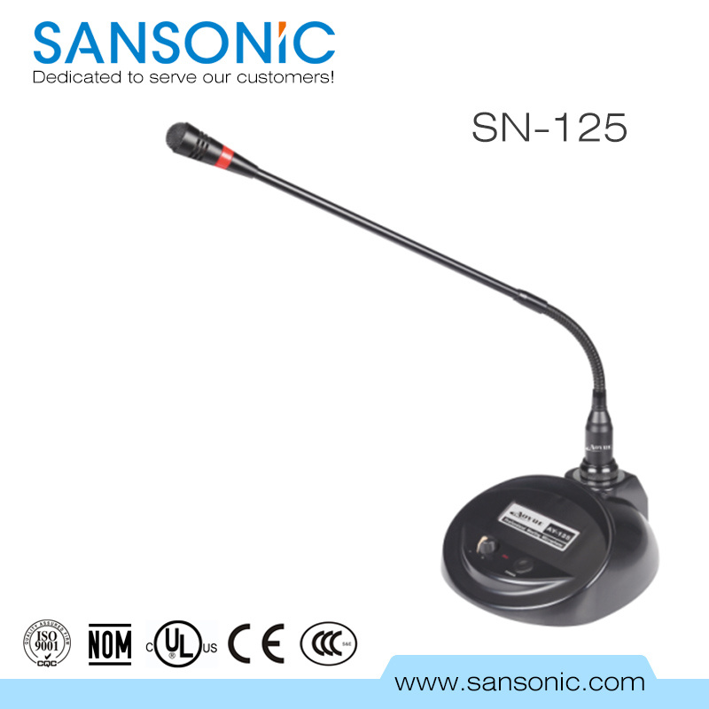 Conference Microphone with CE UL & RoHS Approved (SN-125)